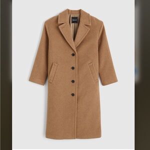 Madewell Alonzo Camel Coat
